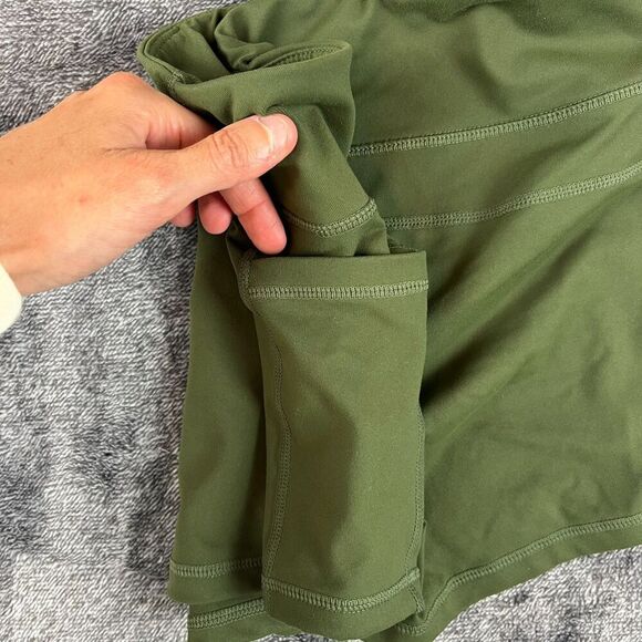 Born Primitive Women's S Shorts Pockets 3" Inseam Green Running Crossfit - Picture 6 of 8